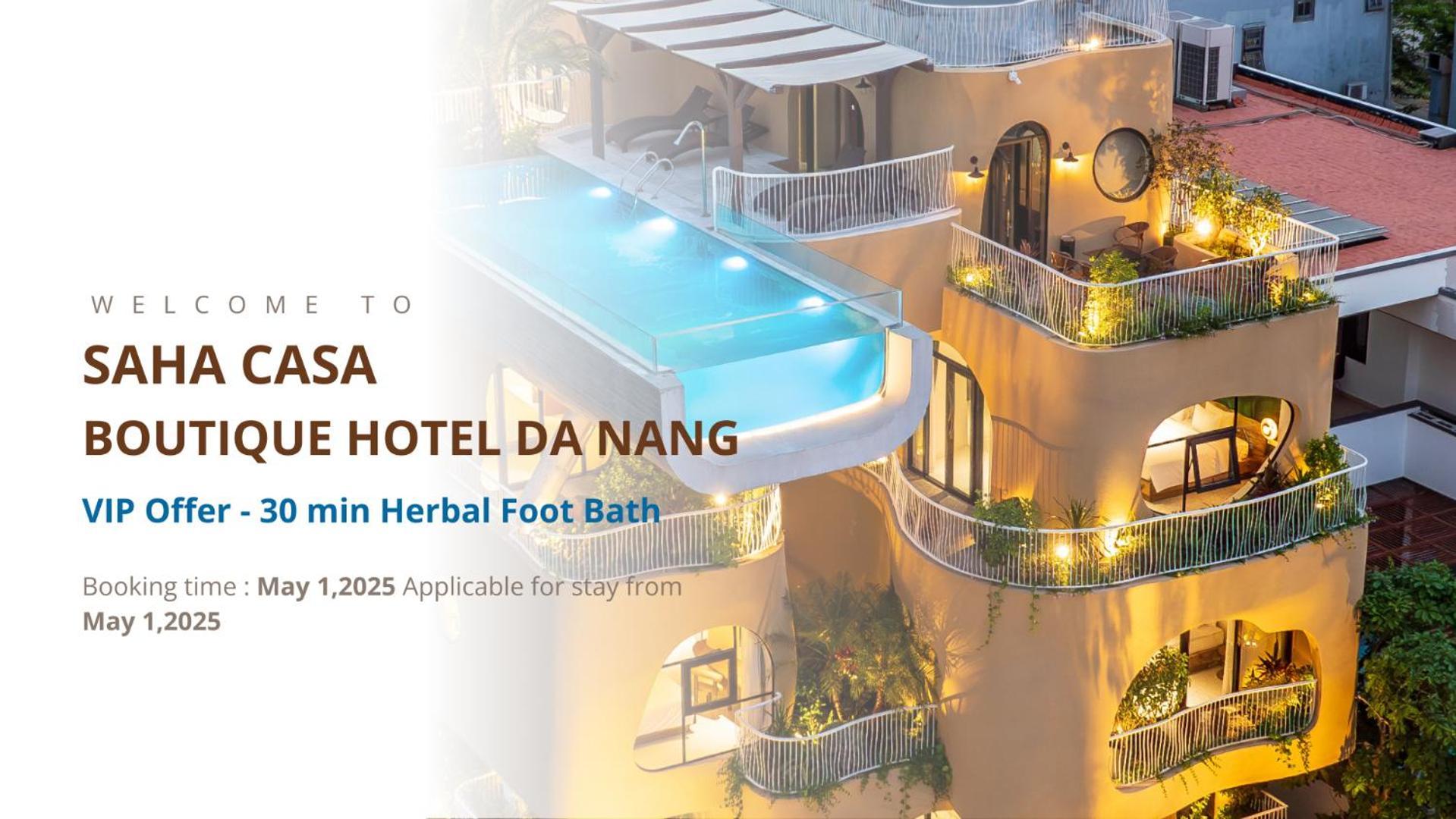 Saha Casa Boutique Hotel دا نانغ المظهر الخارجي الصورة